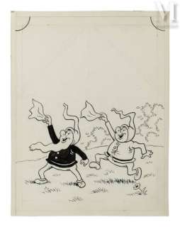 Cuvillier, Maurice Octave... | Couverture d’un magazine " Perlin et Pinpin" - n°36... | Maison Good