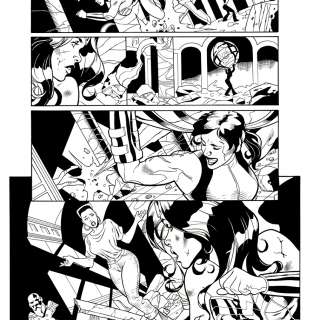 Cliff Richards, Art Thibert - Outsiders/Wonder Woman #1/Page 17