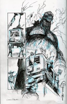 Eryk Donovan | Godzilla vs America: Portland page 4 | Geoff M Art Sales