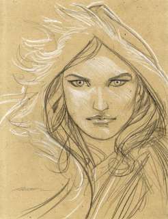 Alice, Alex  - Dessin original - Le Troisième Testament - Elisabeth | Catawiki