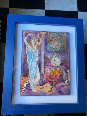 Gradimir Smudja Large Framed Original Drawing In Perfect Condition | eBay US (Buy It Now)