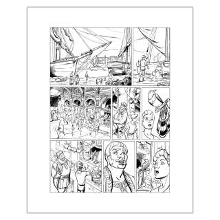 Gaëlle Hersent - Le Boiseleur 2 - Planche originale 66