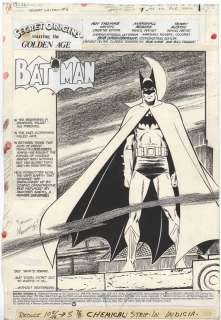 Marshall ROGERS - Secret Origin Issue 6 - Title page