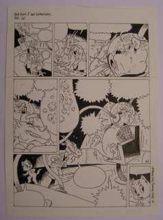 Matena, Dick - Originele pagina - Tom Poes en het komeetgas - (2010) | Catawiki