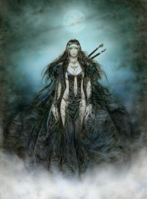 Luis Royo | THE DAUGHTER OF THE MOON | Laberinto Gris