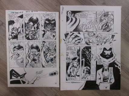 Dead Man Le SPECTRE ( Secret Origins #15 ) - Superbe DOUBLE  Planche Originale - USA (1987) | Catawiki