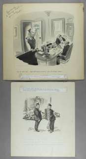 ORIGINAL CARTOON ARTWORK OF THE 1930S AND 1940S (10) | misc / divers