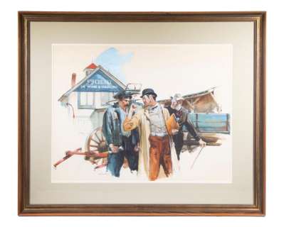 LELAND R. GUSTAVSON (NY/IL, 1894-1966) | misc / divers