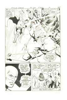 "JUSTICE LEAGUE OF AMERICA" ORIGINAL COMIC BOOK ART. | Hake’s