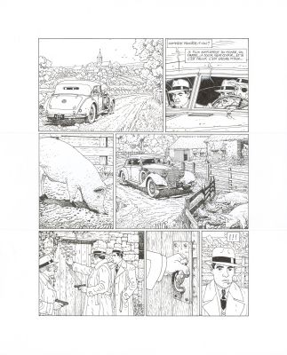Beuriot | Un flic sous l’occupation tome 2 Eaux troubles | Galerie Champaka