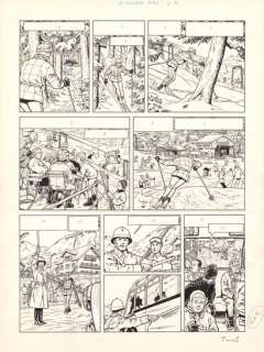 MARTIN Jacques (1921-2010) - Lefranc - Le mystere Borg Encre… | Huberty Breyne