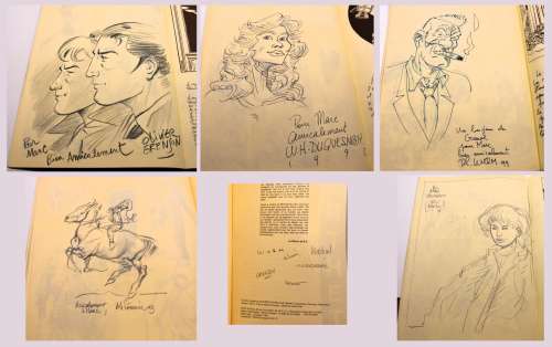 2 Volumes Esquisses... | 2 volumes Esquisses présente : Berthet - Grenson -... | Arthema Auction