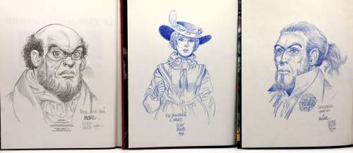 Eddy Paape - Sohier... | Eddy Paape - Sohier / Dufaux - 3 Dédicaces Les jardins... | Arthema Auction