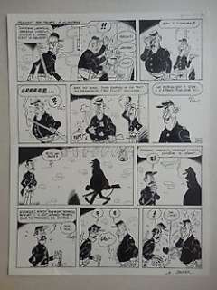 Janvier, Michel | Original page (p.25)  - Rantanplan  - Le fugitif  - (1994) | Catawiki