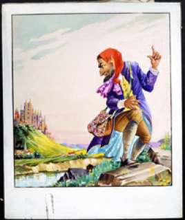 E V Abbott | Rumpelstiltskin: Surveying The City | Illustration Art Gallery