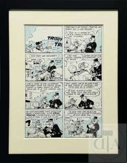 Tillieux/Cesar et Enestine. Planche originale n°17… | Dagoty