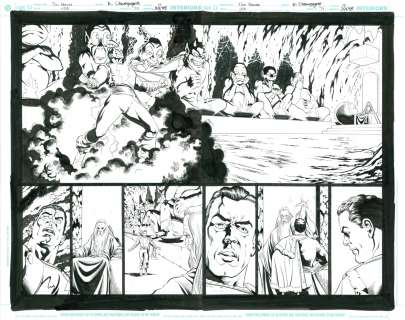 Don Kramer, Keith Champagne | Jsa #73, Pages 14 & 15, Shazam!(Captain Marvel) Rock of Eternity, | ComicArtFans Classifieds