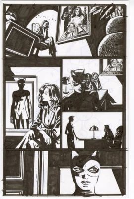 Batman: The Long Halloween Last Halloween page 19 Original Art Chris Samnee