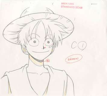 Eiichirō Oda (尾田... | Eiichirō Oda (尾田 栄一郎) One Piece (ワンピース) Monkey D. Luffy Beau... | Aibo Art Auction