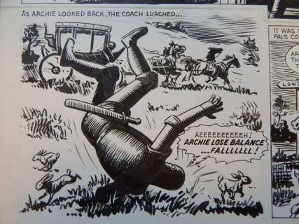 Kearon, Edward - Originele pagina (page nr. 1676) - Archie, de man van Staal - (1968) | Catawiki