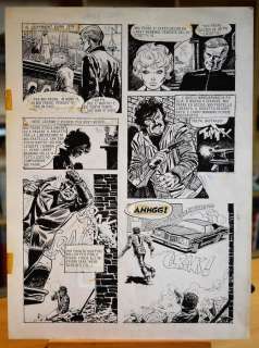 Lanciostory #5 - Fernandez - original page Larry Mannino  - Page volante - (1978) | Catawiki