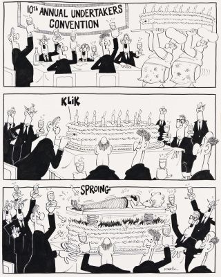 Don Martin, (1931-2000), Early One Evening in Atlantic City. 1978. | Swann Galleries