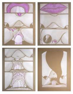 Jezek Moymir - Series of erotic illustrations and story paintings | Capitolium Art