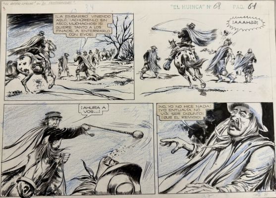 César Spadari | El Huinca N *68 “ Los Profanadores “ Pag 61 | 2DGalleries