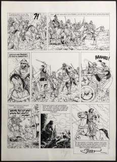 Delaby, Philippe  - Planche originale (p.4) - Tarik le Conquérant  (1988) | Catawiki