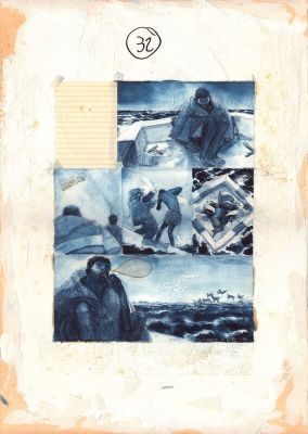 Gipi | Extérieur nuit [dernière planche] | 2DGalleries