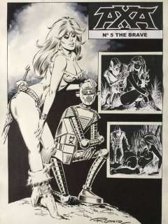 Romero, Enrique Badia - Originele cover - Axa No. 5 - The Brave | Catawiki