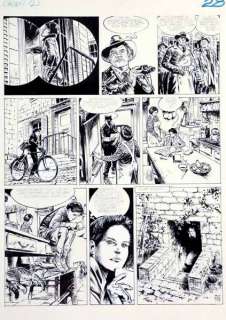 Follet | Daddy, planche n°28 Ã  l’encre de Chine et Ã  la … | Banque Dessinée