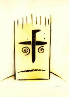 Peter Kuper | "Fear of Flying" Original | Peter Kuper