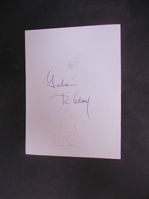 LELOUP Roger rarissime carte de voeux 2009 Yoko Tsuno Dupuis signature très rare | eBay Europe
