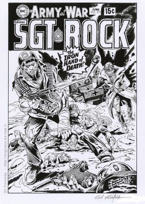 Gil Formosa, Joe Kubert (Concept) | Sgt ROCK vs IRON HAND | 2DGalleries