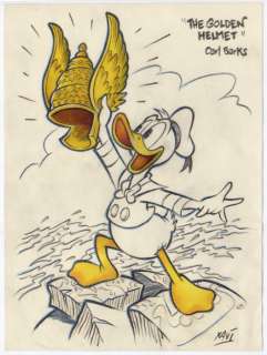 Xavi - Original Drawing - Tribute to Carl Barks - "THe golden Helmet" - EO - (2018) | Catawiki
