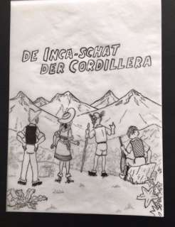 Pom (Jozef Van Hove) - Originele tekening - Piet Pienter en Bert Bibber - De inca-schat der Cordillera | Catawiki