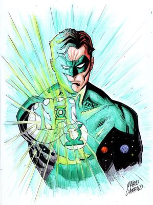 Marco Carrillo | Green Lantern Illustration by Marco Carrillo | Raremarq (Buy It Now)