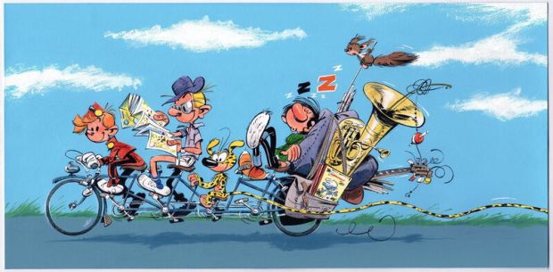 Fabrice Tarrin, André Franquin (Concept) | 2011 - Spirou : Journal de Spirou n°1368 | 2DGalleries