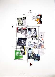 FONTANA GIOVANNI (n. 1946) - ENIGMA 1 VISUAL POEM | Capitolium Art