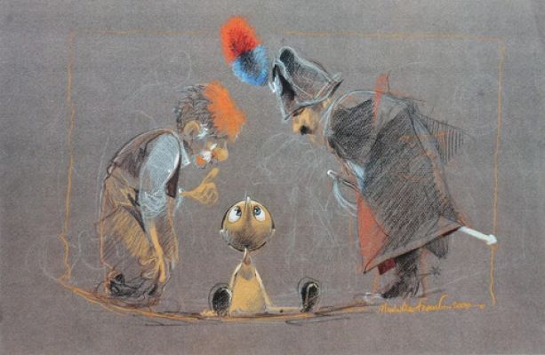 Massimiliano FREZZATO: PINOCCHIO - Bajo Orden EX LIBRIS Firmado, 2013, 100 Ex | eBay Europe (Buy It Now)
