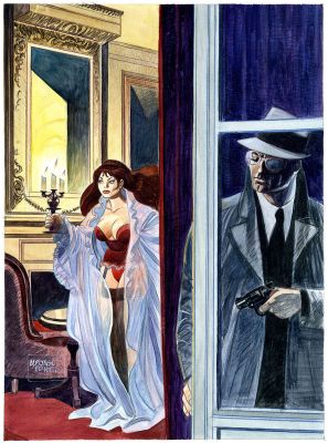 Alfonso Font | Pin-up Ilustraciones (AF154-25×35) | Alfonso Font