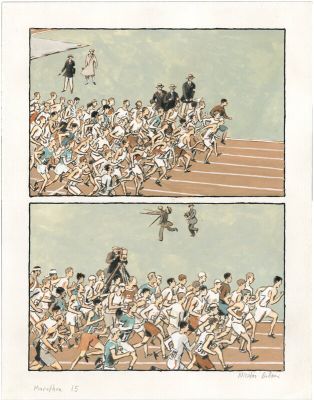 Nicolas Debon | Marathon (2021) | 2DGalleries