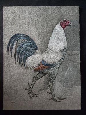 Malik | Illustration originale couleur aquarelle | 2DGalleries