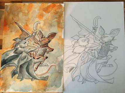 The Mice Templar vol 5 #4 - Night’s End, set two covers - First edition - (2005) | Catawiki