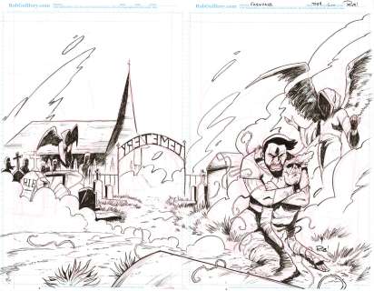 Rob Guillory - Farmhand TPB Cover #4 / GUILLORY