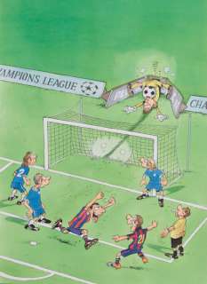 Gã¼Rsel | Les Foot furieux, illustration Ã  l’encre de Chine… | Banque Dessinée