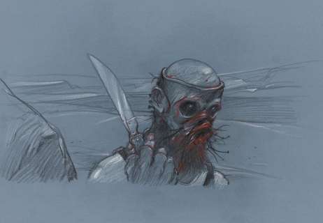 Bilal Enki (Né En... | BILAL Enki (né en 1959) La couleur de l’air Crayon... | Tessier Sarrou