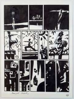 Zezelj, Danjiel  - Tavola originale - Nero Boliviano - (2002) | Catawiki