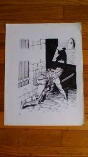 Mitton, Jean-Yves Mitton - Couverture originale encre de Chine - Blek Le Roc - N° 340 | Catawiki